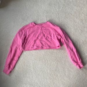 SHEIN cropped sweatshirt